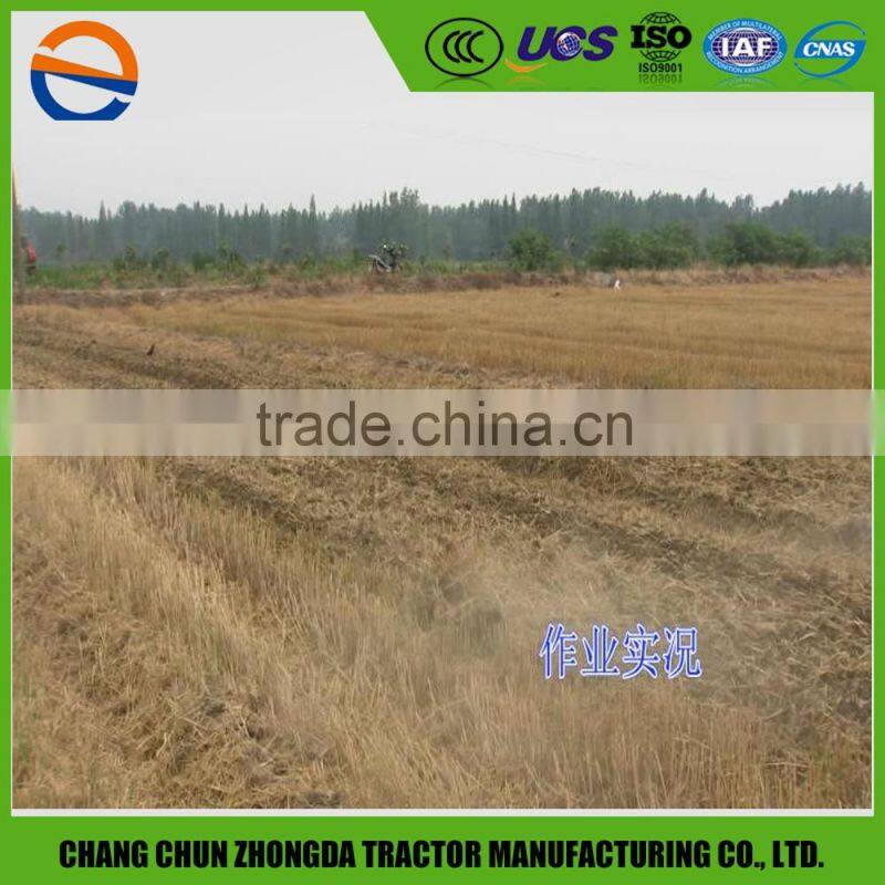 Farm tractor high quality rice and wheat gear & chain drive rotary tiller