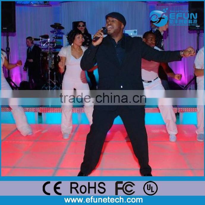 2016 new digital full color dance floor tiles,disco interior led disco floor