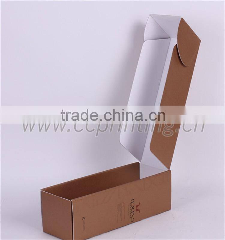Wine packaging corrugated cardboard wine box