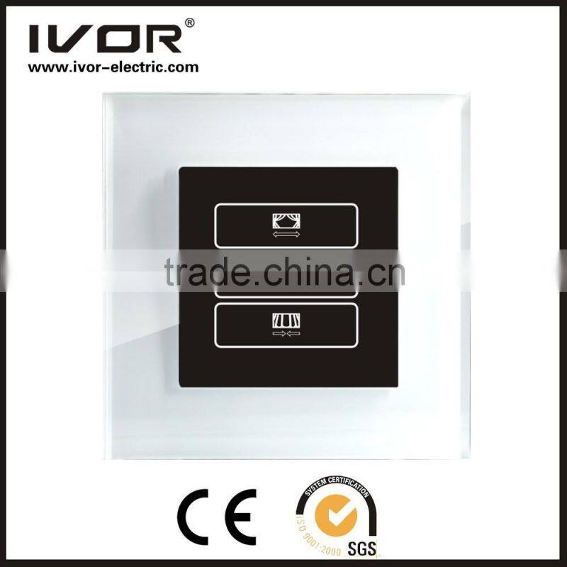 2016 new design New Wallpad White Waterproof Glass Smart Touch Screen Sensitive LED light Control