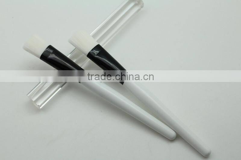 JDK Wholesale Face Mask Brush,White nylon hair Beauty Mask Brush