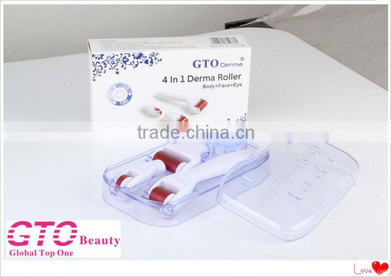 Top selling mesotherapy needles 4 in 1 derma roller