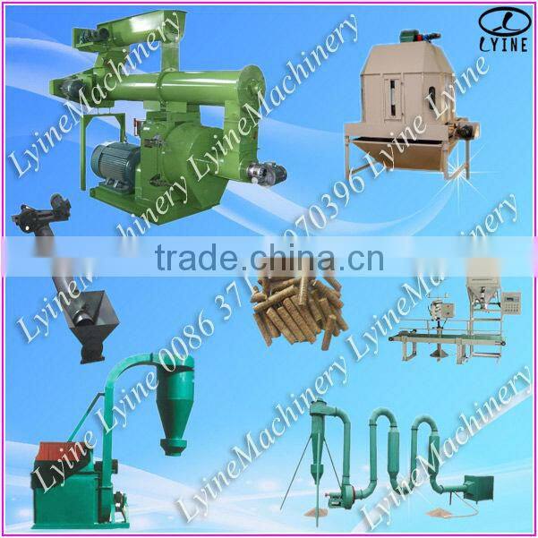 Stainless steel pelleting machine for paddy straw