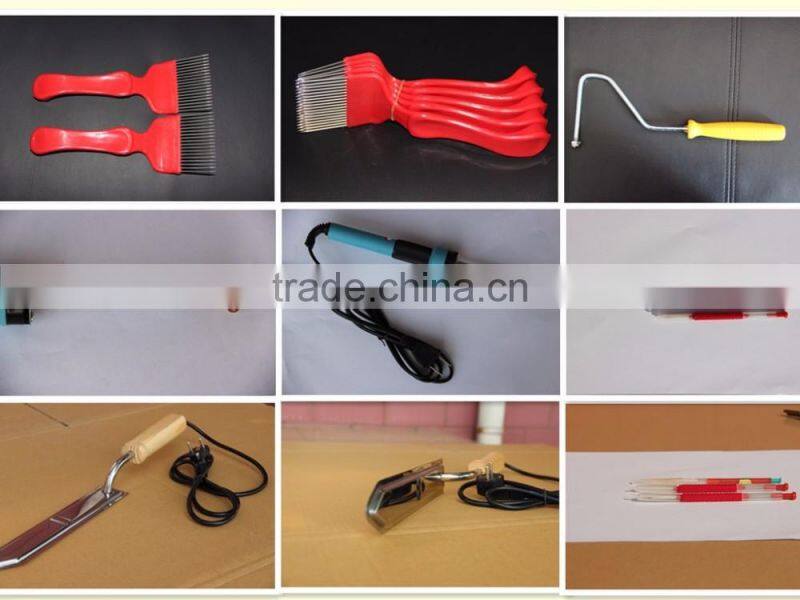 Factory price stainless steel bee smoker with heat shield