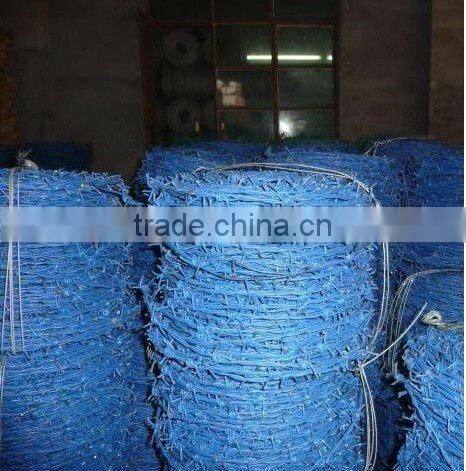 vinyl coated barbed wire