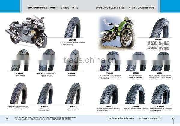 motorcycle tires 3.00-23 2.75-18 from China OEM factory price,KM009