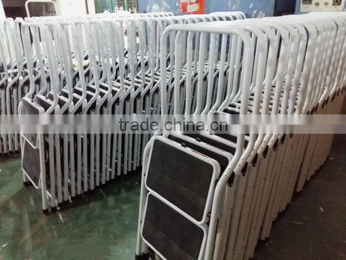 Rubber feet best selling 2 step ladder with handrails