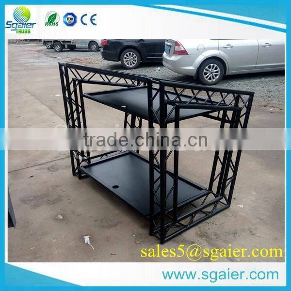 1000*904*1150mm LED Dj booth Bar table with acrylic board