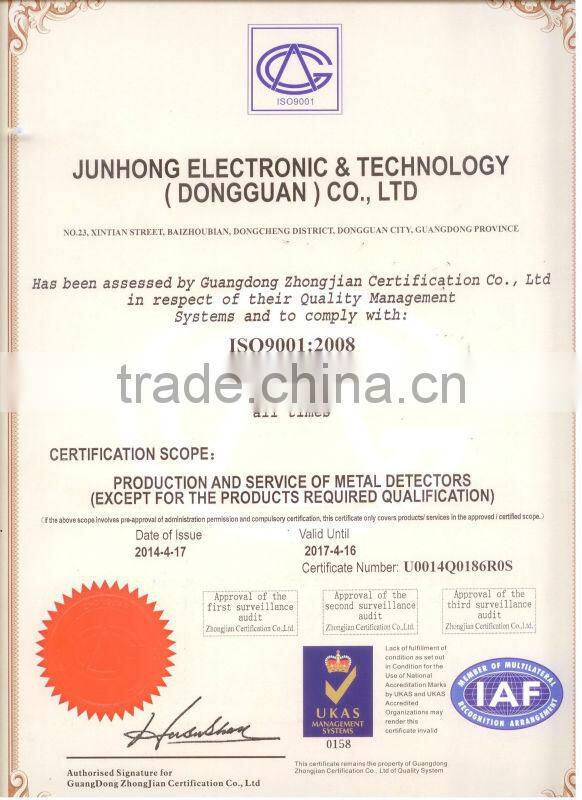 High quality and resolution x-ray baggage scanner JH-6550