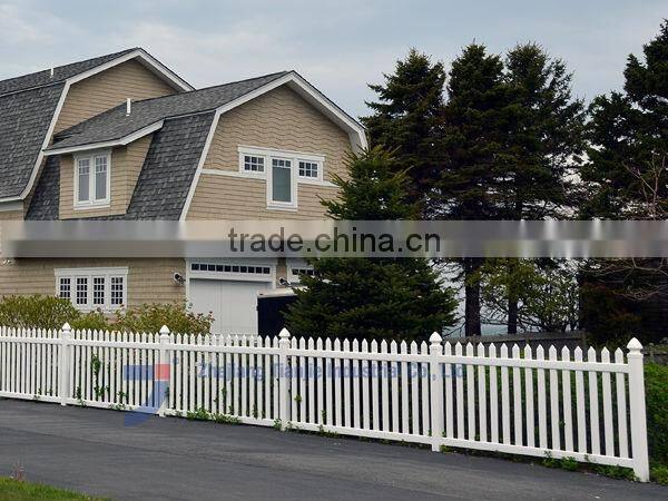 Cheap PVC Fence Plastic Garden Fence Panels
