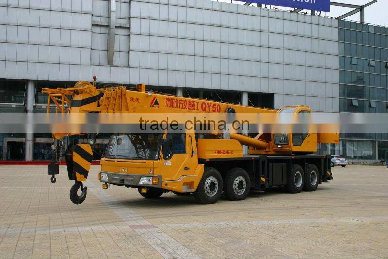 N.Traffic 50ton Mobile Crane for sale(QY50G)