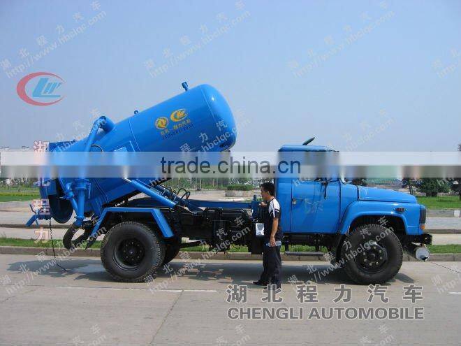 4*2 long head sewage suction truck for sale