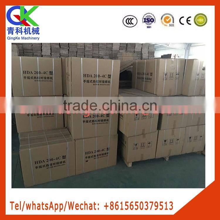 two rings manual butt welding machine