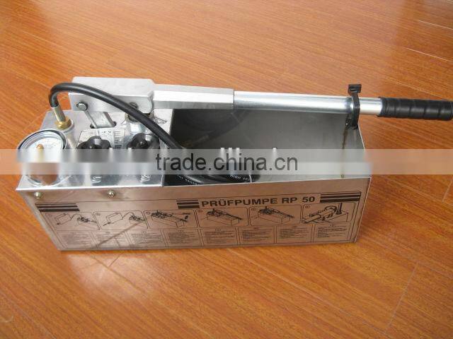 50 bar stainless brass pipe test pump RP-50-1