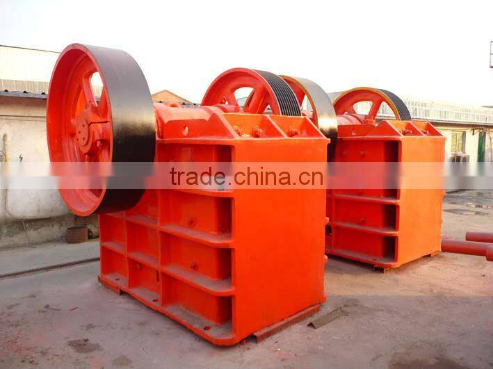 2015 High quality Simple pendulum Fine Stone Jaw Crusher