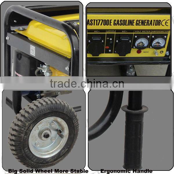 2.5Kw Powerful Gasoline Generator With Handle And Wheels