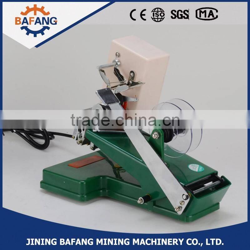 Manual ribbon coding machine paper card date printer