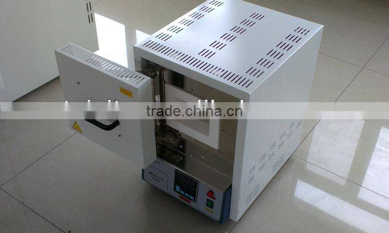 supply 2L/7L/16L 1200 centigrade laboratory use muffle/ceramic fiber furnace