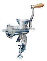 10# manual plated tin meat mincer with biscuit maker