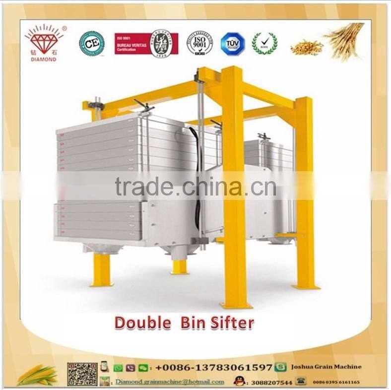 flour mill machinery --- double-bin square sifter