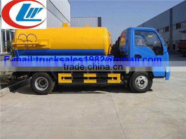 JAC 4CBM sewage suction truck