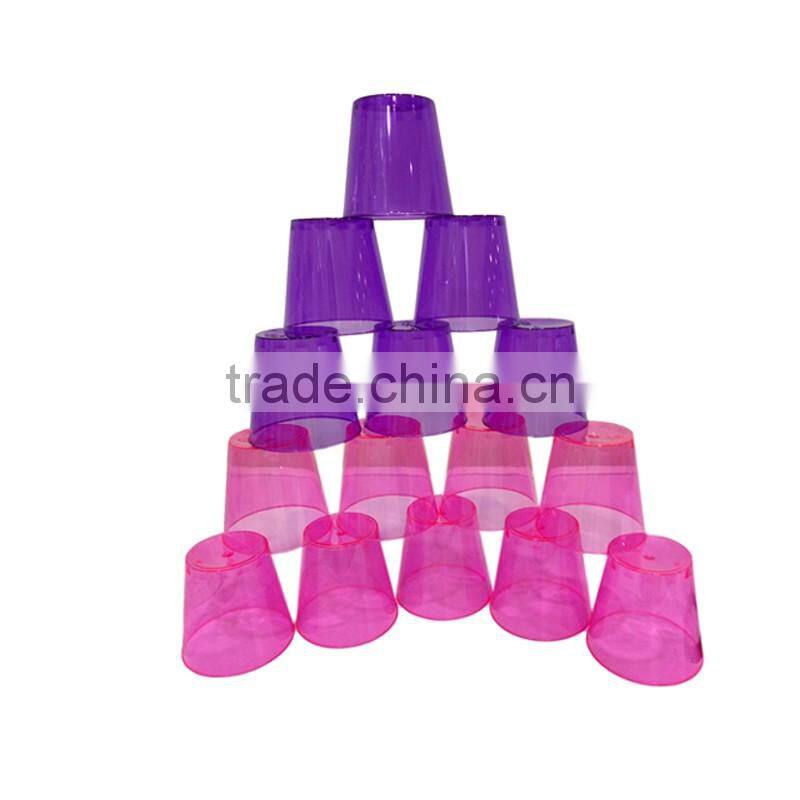 Hot selling disposable plastic wine glass