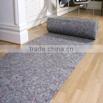 Recycled Felt Carpet Underlay Protect the floor or the brick