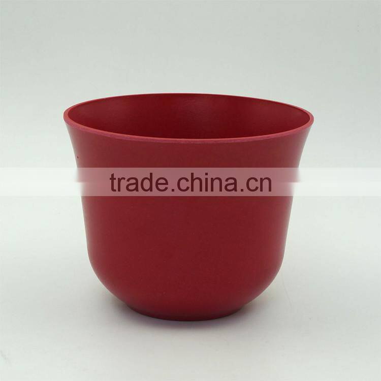 Plain environmental-friendly biodegradable bamboo plant pots