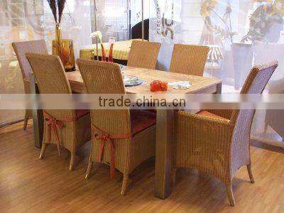 outdoor garden dining furniture restaurant table and chairs set