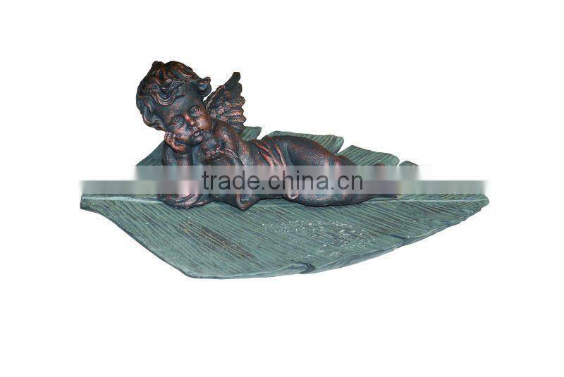 Garden Cast Iron Little Angel Statues