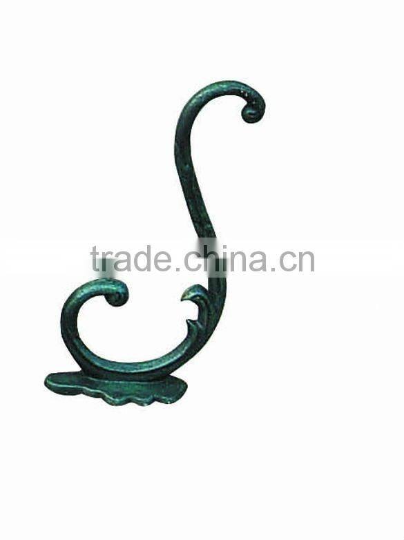 Decorative cast aluminum coat hook supplier