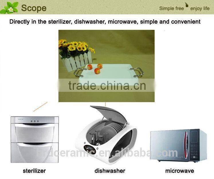 China hot sale stock ceramic plate printing machine with Metal handle