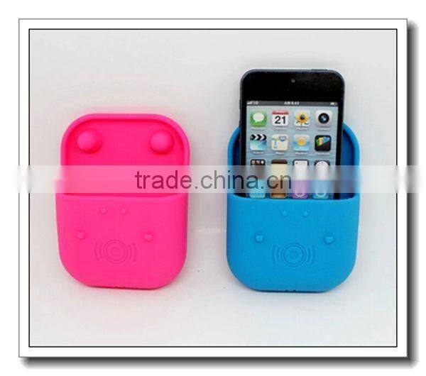 Multiple silicone phone holder,loud spearker