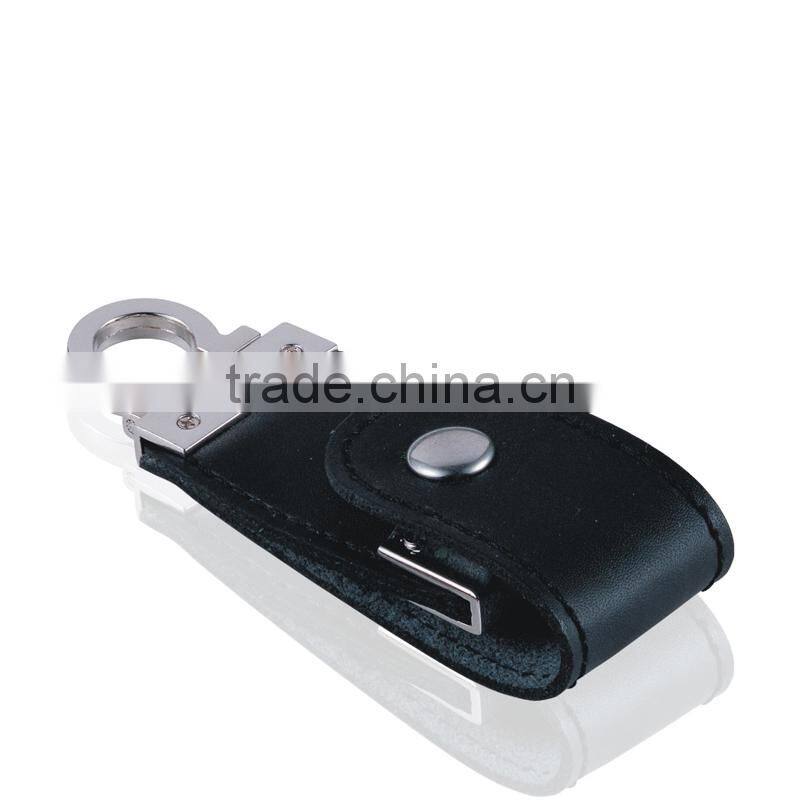 usb gift ideas for girlfriend, black leather USB