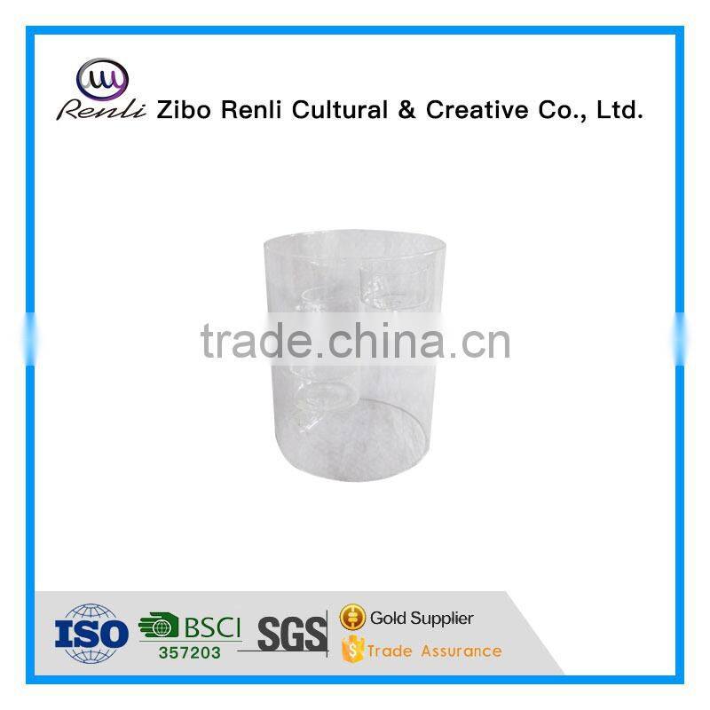 Glass Incense Burner Tealight Candle Holder for Table Centerpieces