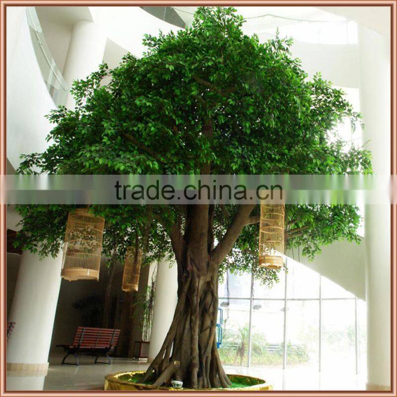 Large artificial banyan tree for commercial areas decor
