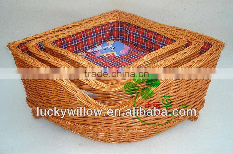 natural material wicker pet bed&sofa(factory provide)