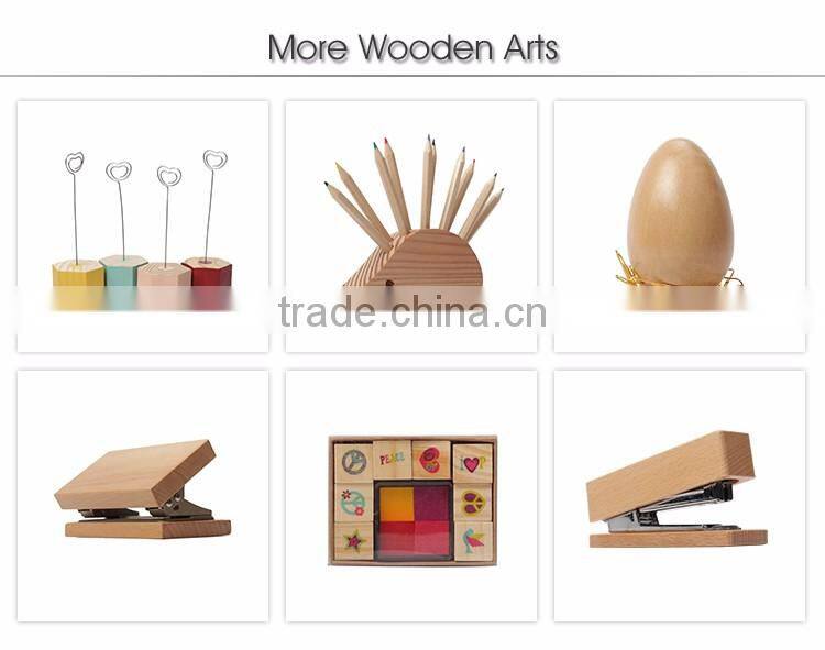 Promotional Cheap Price Wooden Fancy Memo Clip Metal Cube