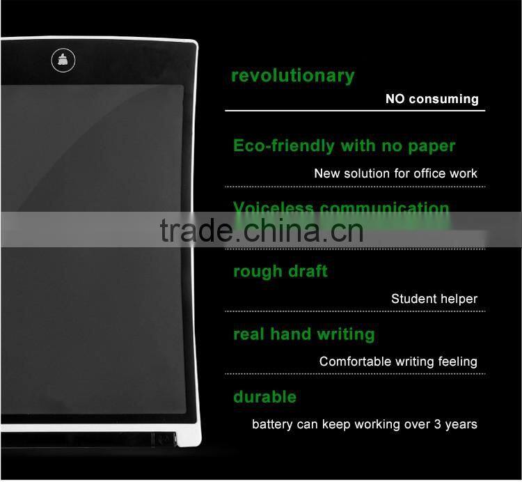 8.5 Inch paperless LCD Writing graphic tablet boogile ABS baord