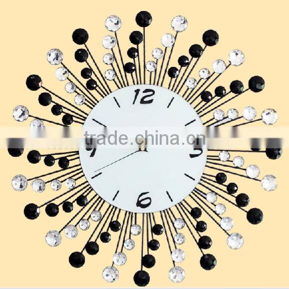 Metal fashion wall digital clock