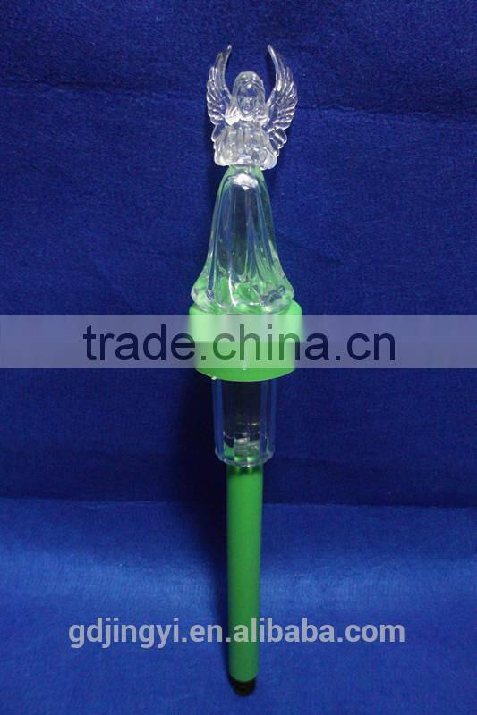 new items plastic LED garden light acrylic angel Christmas outdoor decorations