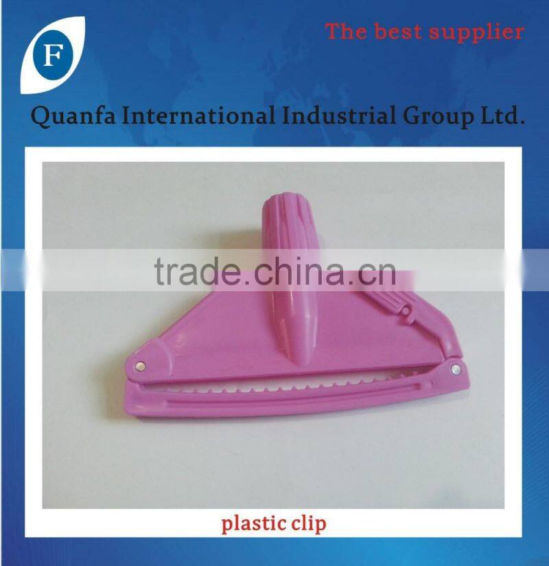 Plastic mop clamp