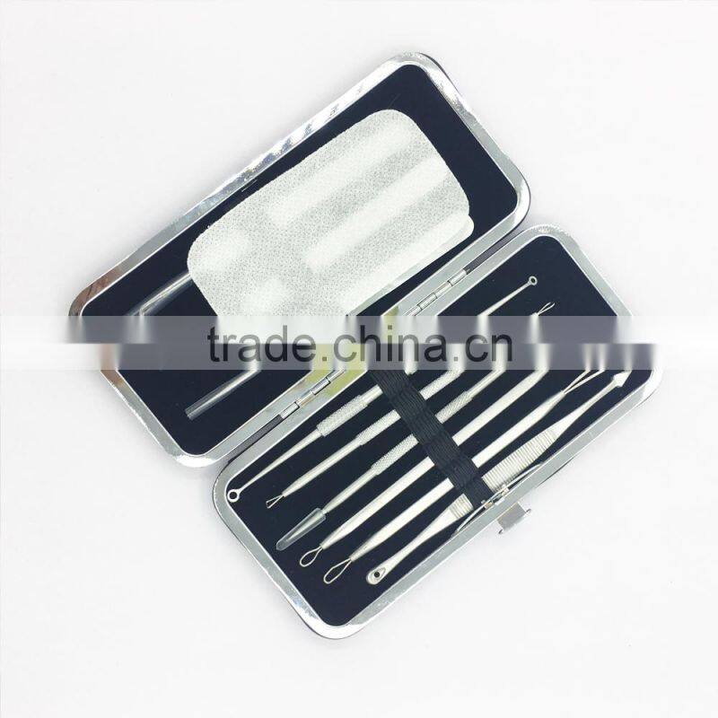 2017 hot sale blackhead remover tweezer kit as seen on tv