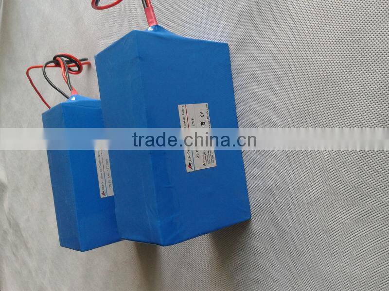 Solar LED lawn lamp battery 24V (UL approved cell)