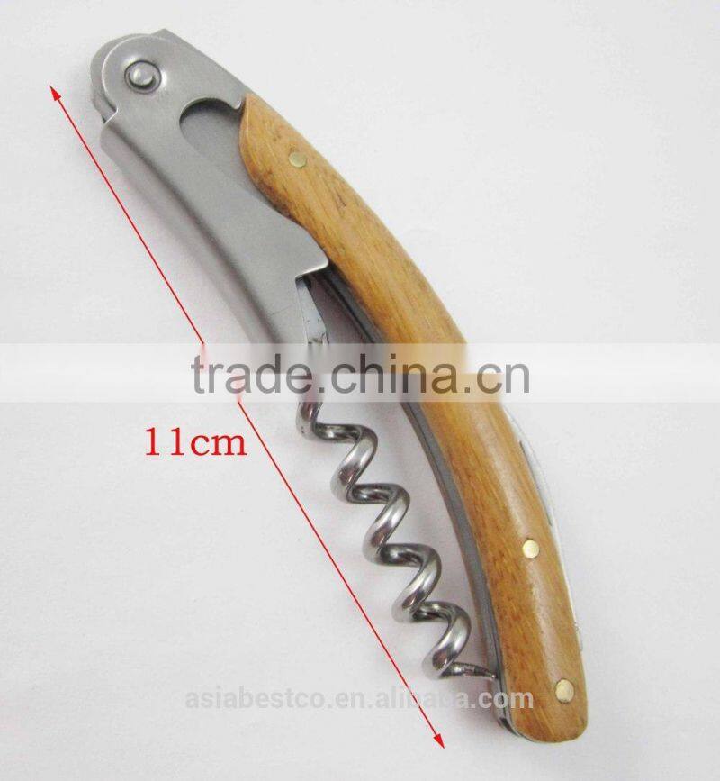 Multifunction Metal Bottle Opener And Corkscrew