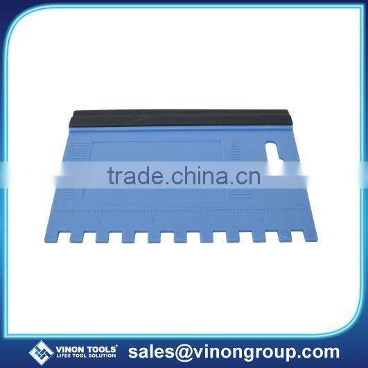 Combination Adhesive Spreader/Grout spreader/Rubber edge spreader