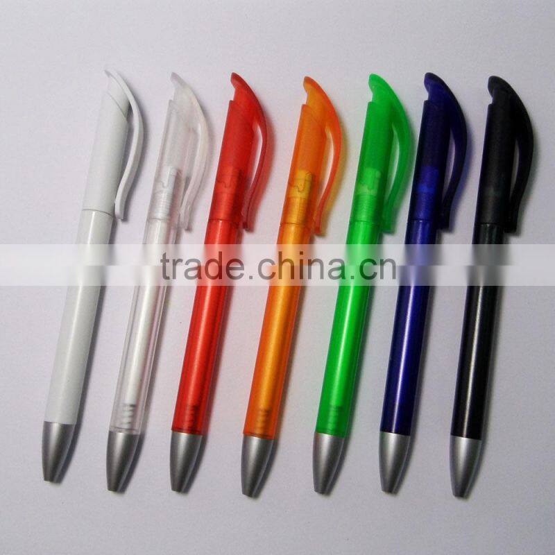 2014 cheap plastic new model ball pen for office promotion