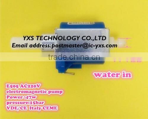 Italy E505 electromagnetic pump for coffee machine/Washer pump/medical devices