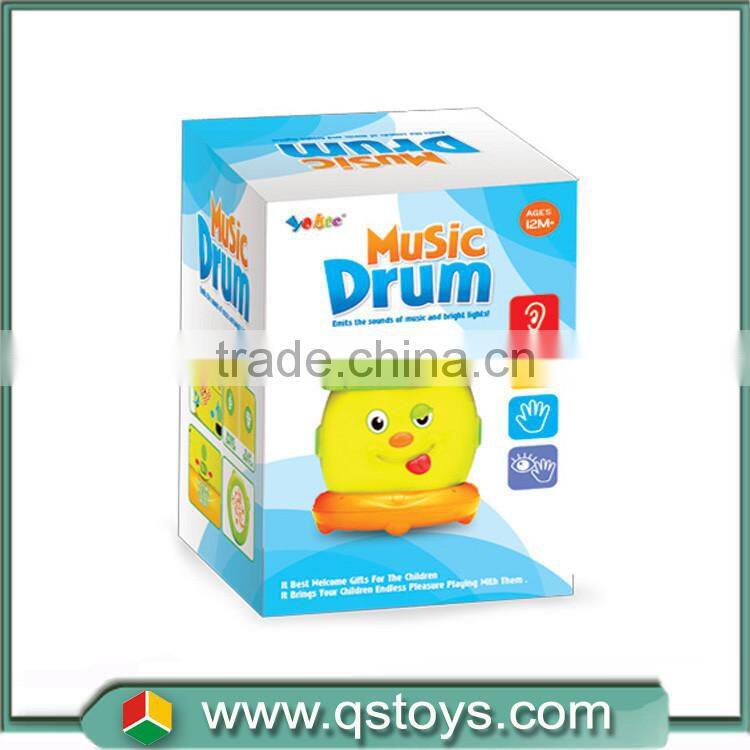 wholesale cartoon music drum for baby toy