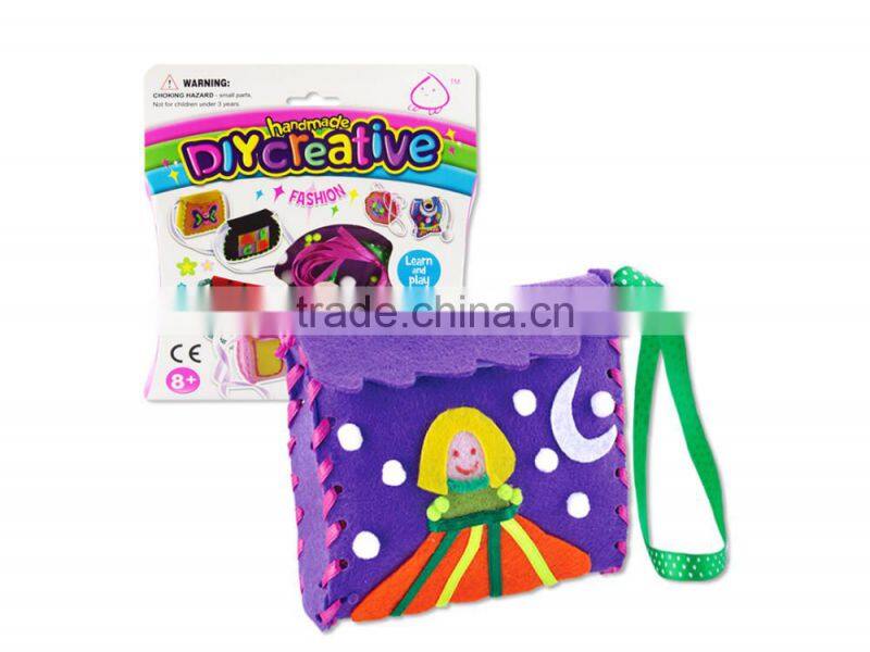 Lovely girl craft DIY toy set trendy fabric jewellery set